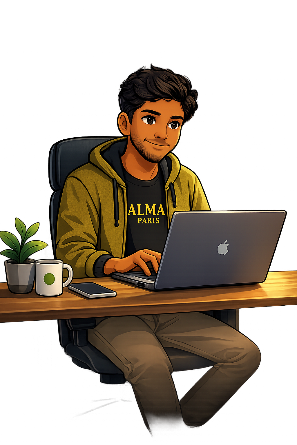 Developer at work